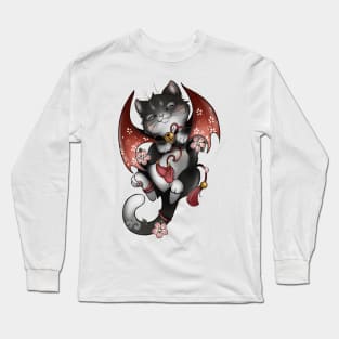 vampire cat Long Sleeve T-Shirt